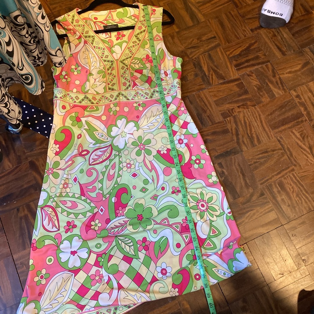 Tahari sun dress